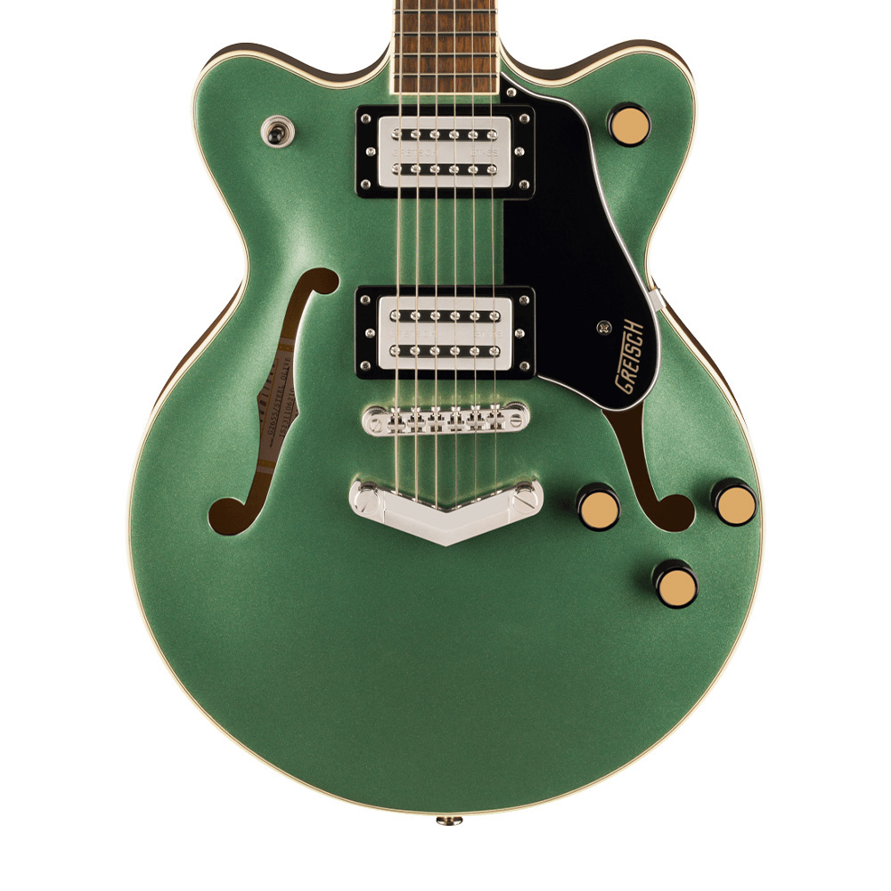ギター Gretsch G2655 Streamliner Jr. Gretsch G2655 Streamliner CB JR DC Steel Olive Elektro Gitar